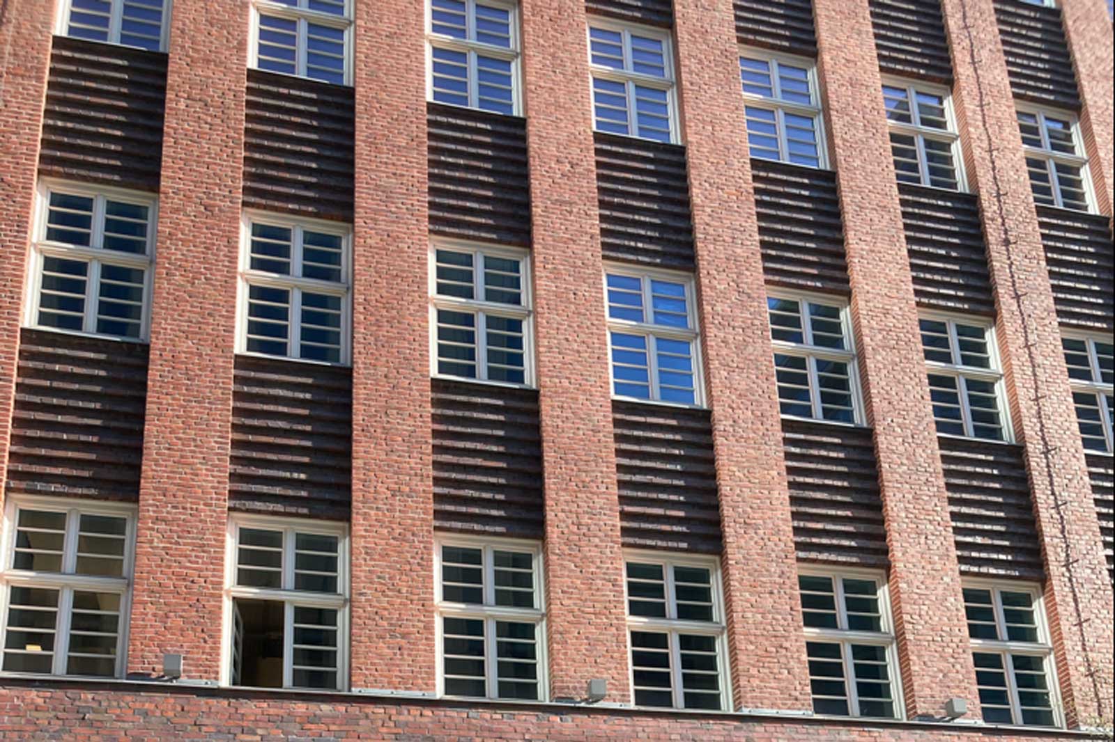 RWE in Hamburg Gebäudefassade